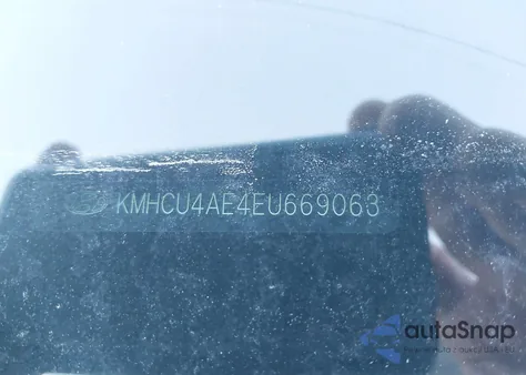 2014 Hyundai Accent Gls из США, поврежденный, VIN KMHCU4AE4EU669063